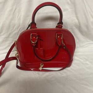Louis Vuitton Glossy Red mini Crossbody Bag